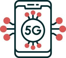 5g-Vektorsymbol vektor