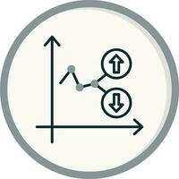 prediktiv vektor ikon