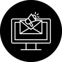 E-Mail-Marketing-Vektorsymbol vektor