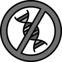 nicht gmo Vektor Symbol