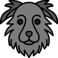 Rand Collie Vektor Symbol