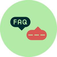 FAQ-Vektorsymbol vektor