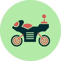 motorcykel vektor ikon