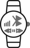 Smartwatch-Vektorsymbol vektor