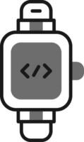 Smartwatch-Vektorsymbol vektor