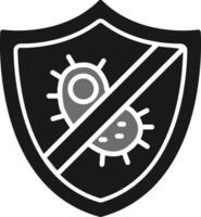 antibakteriell Vektor Symbol