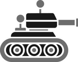 Tank-Vektor-Symbol vektor