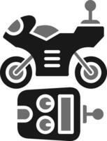 Fahrrad-Vektor-Symbol vektor