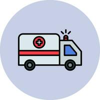 Krankenwagen-Vektor-Symbol vektor