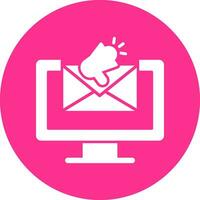 E-Mail-Marketing-Vektorsymbol vektor