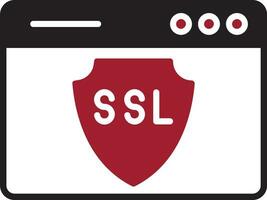 ssl vektor ikon