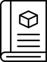 Hauptbuch Vektor Symbol