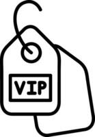 vip Angebot Vektor Symbol