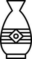 Vase-Vektor-Symbol vektor