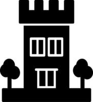 Turm-Vektor-Symbol vektor