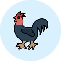 Huhn-Vektor-Symbol vektor