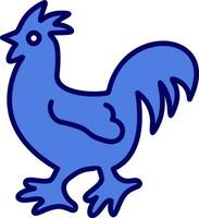 Huhn-Vektor-Symbol vektor