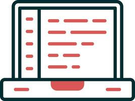 Software Entwicklung Vektor Symbol