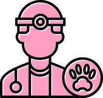 Tierarzt Vektor Symbol