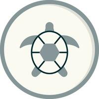 Symbol für Schildkrötenvektor vektor