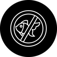 Nein Angeln Vektor Symbol