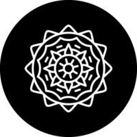 Mandala-Vektor-Symbol vektor