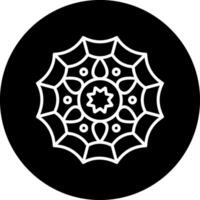 Mandala-Vektor-Symbol vektor