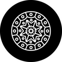 Mandala-Vektor-Symbol vektor