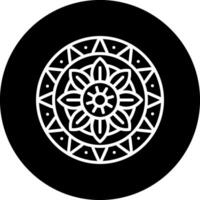 Mandala-Vektor-Symbol vektor