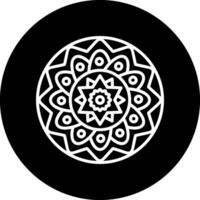 Mandala-Vektor-Symbol vektor