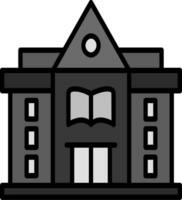 Bibliotheksvektorsymbol vektor