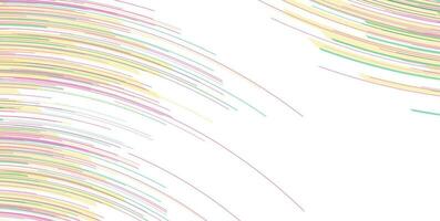 Pastell- bunt minimal Linien abstrakt futuristisch Technik Hintergrund vektor