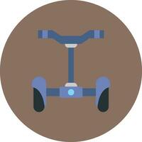 Polizei Segway Vektor Symbol