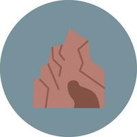 Wüste Höhle Vektor Symbol