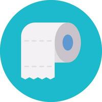 Toilettenpapier-Vektorsymbol vektor