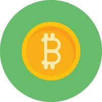 Bitcoin-Vektorsymbol vektor