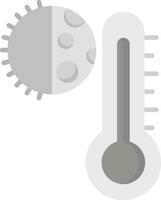 Thermostat-Vektorsymbol vektor