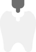 Dental Füllung Vektor Symbol