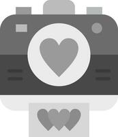 bröllop kamera vektor ikon