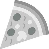 Vektorsymbol für Pizzastücke vektor