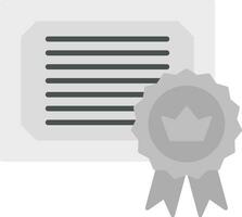 certifikat vektor ikon