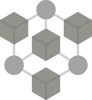 blockchain vektor ikon