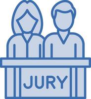 jury vektor ikon