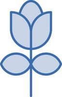 Symbol für Tulpenvektor vektor