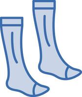 Socken-Vektor-Symbol vektor