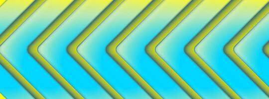 ljus gul blå slät pilar abstrakt tech bakgrund vektor