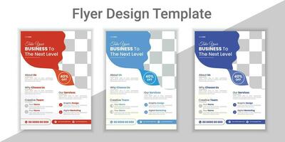 modern företags- företag flygblad design mall, digital företag, kreativ marknadsföring, modern layout design ,kreativ flygblad design layout mall i a4, vektor digital företag flygblad vektor mall.
