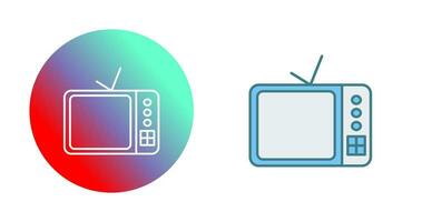 TV uppsättning vektor ikon