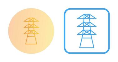 einzigartiges Turmvektorsymbol vektor