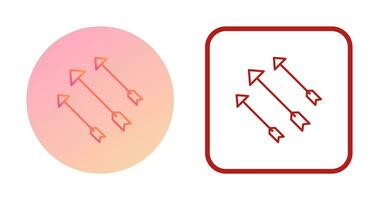 Einzigartiges Pfeil-Vektorsymbol vektor